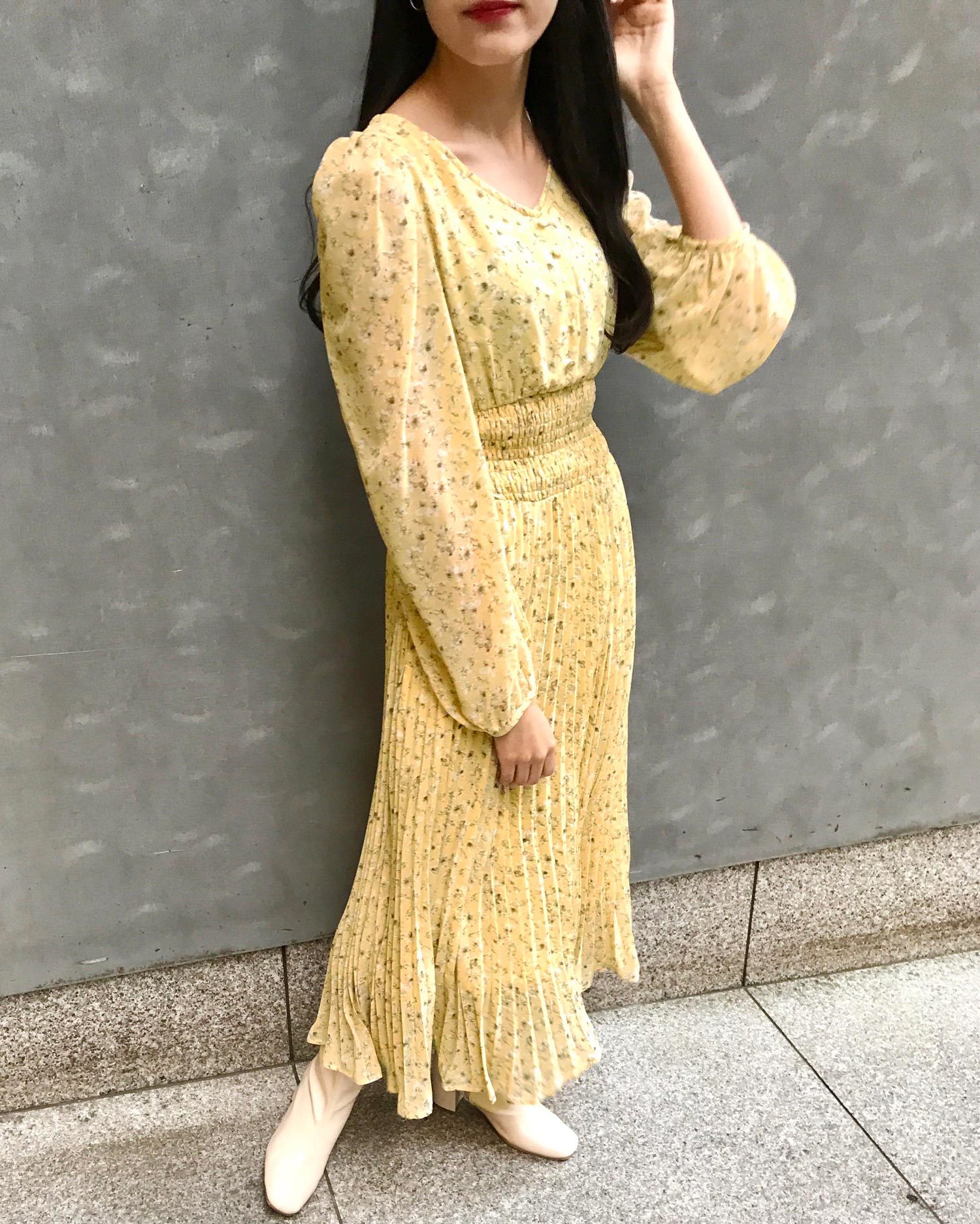 春の早割 着用動画あり 花柄パワショルプリーツワンピース Ingni イング 公式通販 Ingni Store 春の早割 着用動画あり 花柄パワショルプリーツワンピース Ingni イング 公式通販 Ingni Store