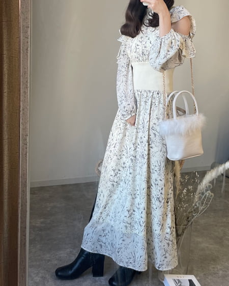 INGNI（イング） ファーバケツトートBAG ｱｲﾎﾞﾘｰ