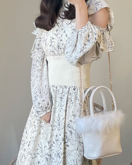 INGNI(イング) ファーバケツトートBAG ｱｲﾎﾞﾘｰ