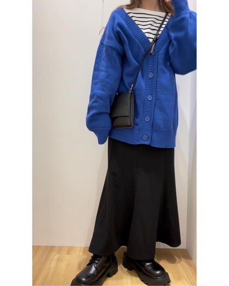 INGNI(イング) スクエアトゥレースUPブーツ/トラックソールブーツ クロ