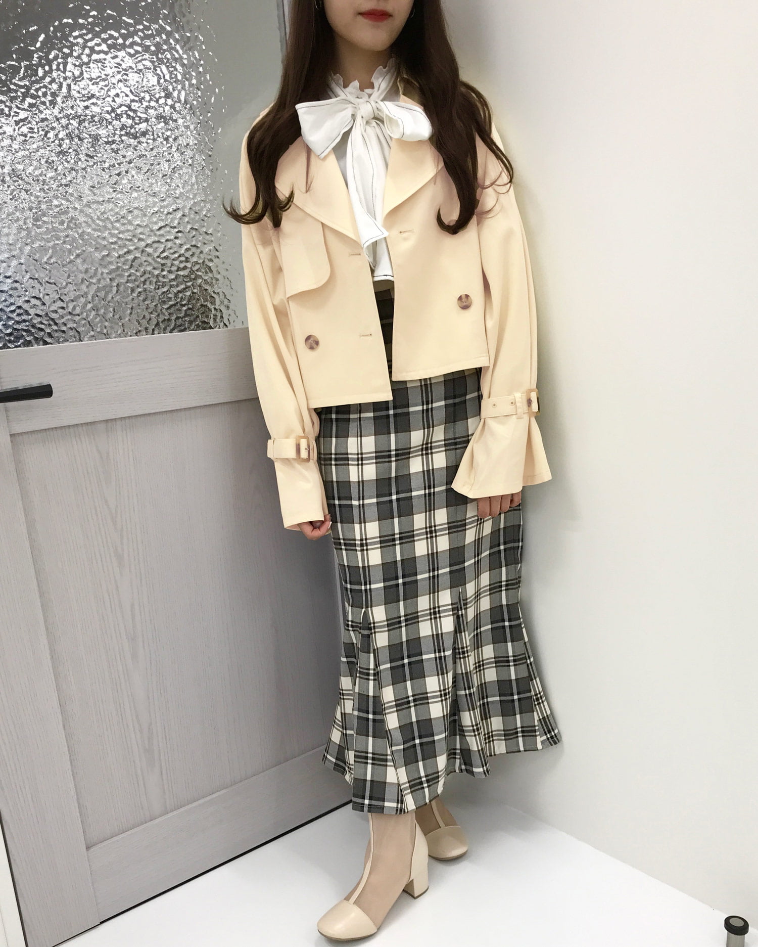 チェック柄マーメイドスカート｜INGNI(イング) 公式通販｜INGNI