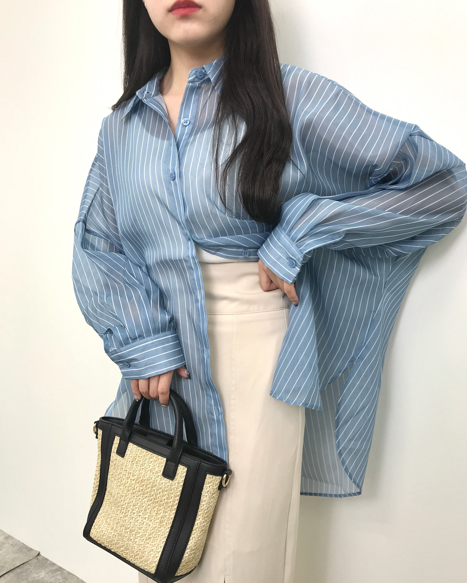 シアーストライプ／シャツ｜INGNI(イング) 公式通販｜INGNI STORE