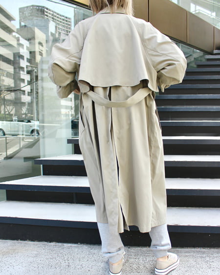 INGNI（イング） ステンカラートレンチコート ｶｰｷ