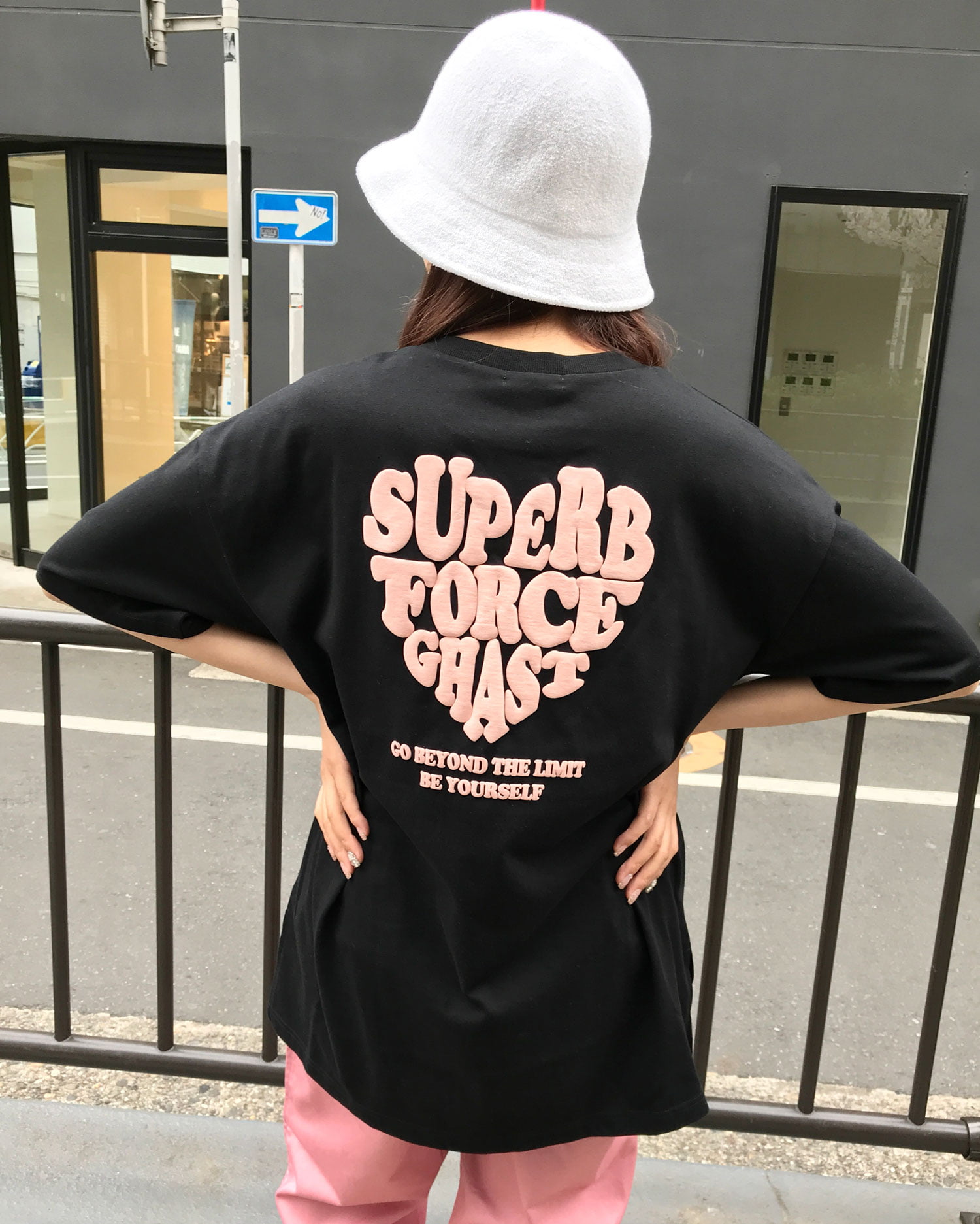 Back発泡ハートロゴ半袖チュニックtシャツ Ingni イング 公式通販 Ingni Store