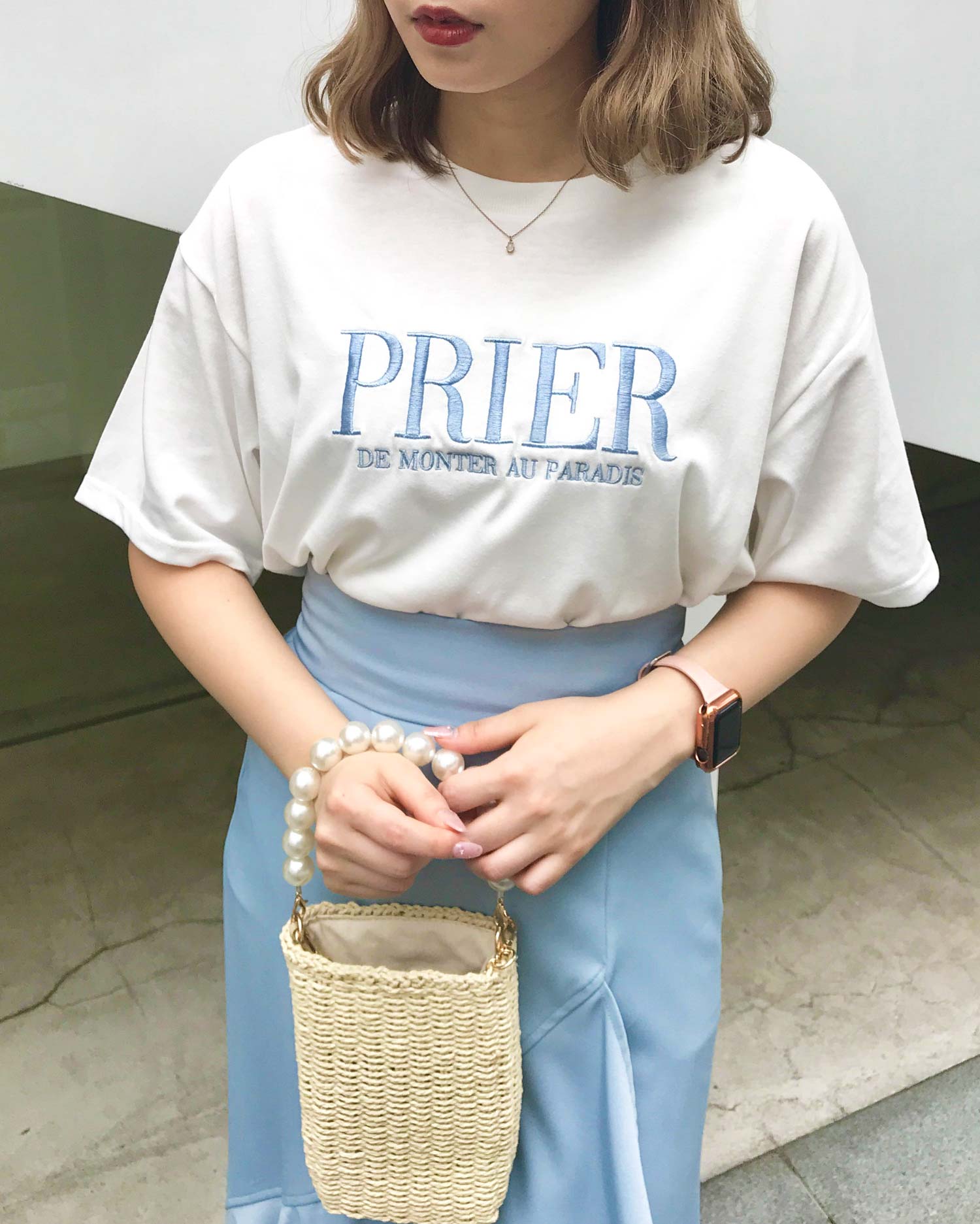 着用動画あり ロゴ刺繍入り半袖tシャツ Ingni イング 公式通販 Ingni Store