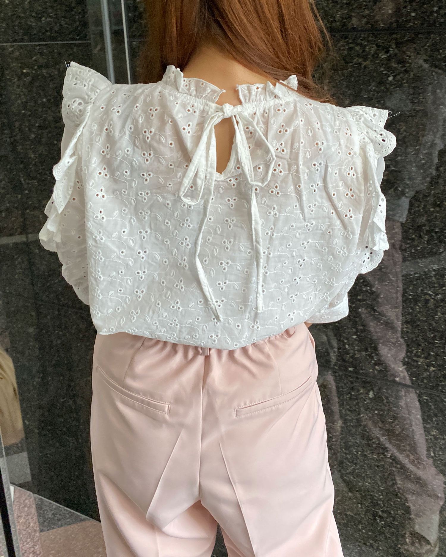 コットンレースフリル ブラウス ｏｕｔｌｅｔ Ingni イング 公式通販 Ingni Store