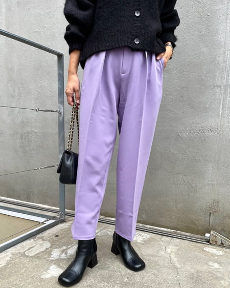 【WEB限定】テーパードパンツ(セットアップ対応)（ＯＵＴＬＥＴ）