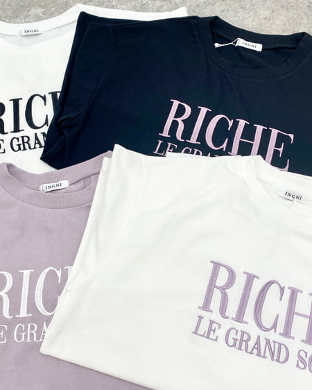 刺繍ロゴロングTシャツ｜INGNI(イング) 公式通販｜INGNI STORE