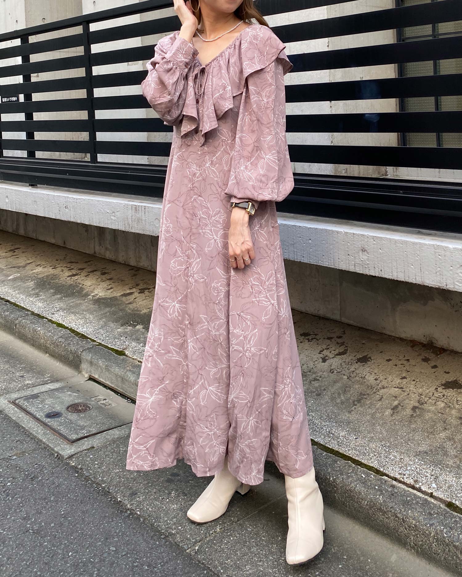 リトルリリー様 花柄ワンピース Ingni G06mh17qub ひざ丈ワンピース Www Optimhall Ch