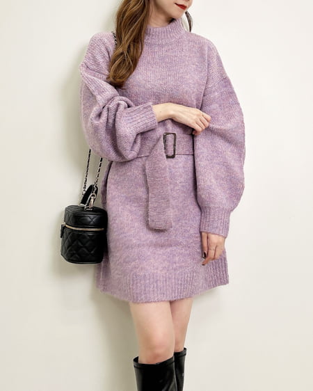 ふわふわモックネックニットワンピース Ingni イング 公式通販 Ingni Store ふわふわモックネックニットワンピース Ingni イング 公式通販 Ingni Store