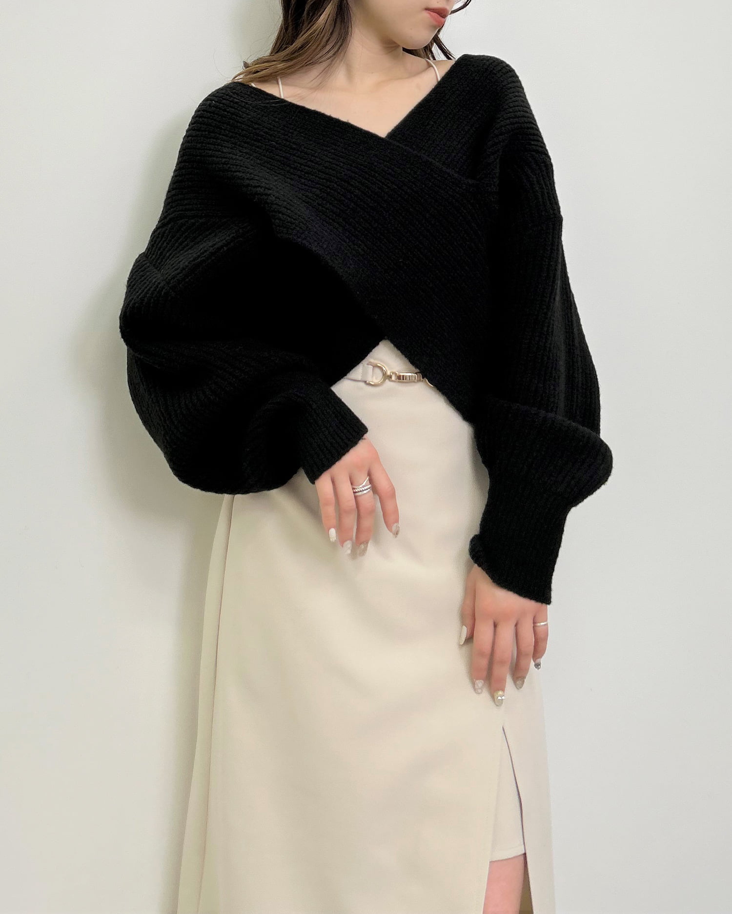 もちもちカシュクールニット｜INGNI(イング) 公式通販｜INGNI STORE