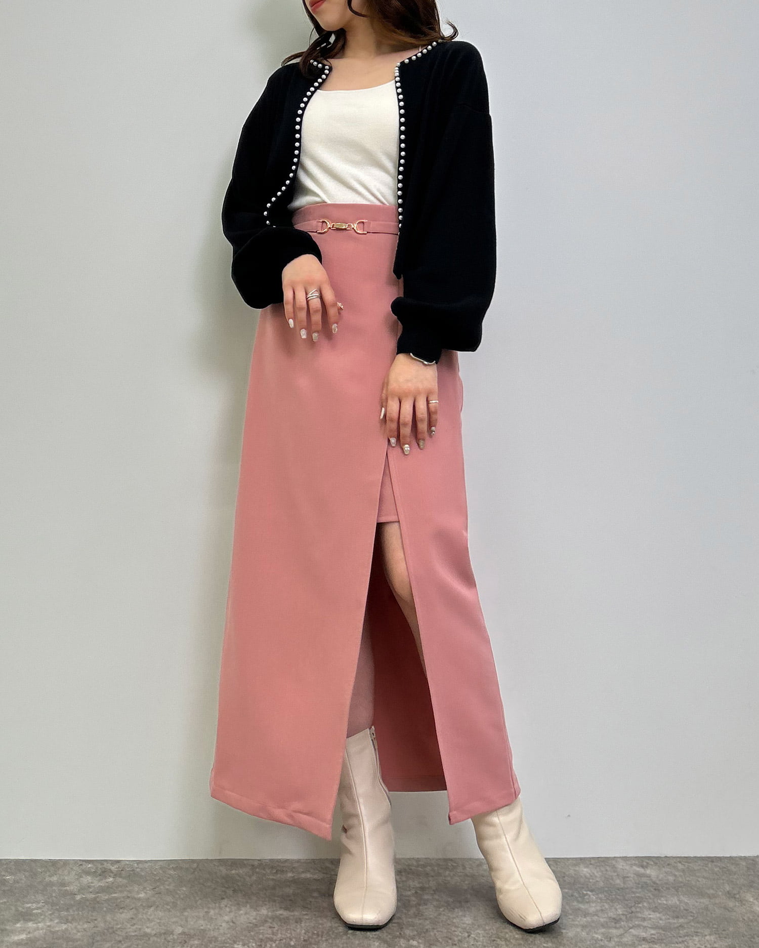 ビット付スリットナロー／スカート｜INGNI(イング) 公式通販｜INGNI STORE