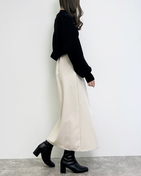 INGNI(イング) ボレロニット+アメスリタンクSET クロ