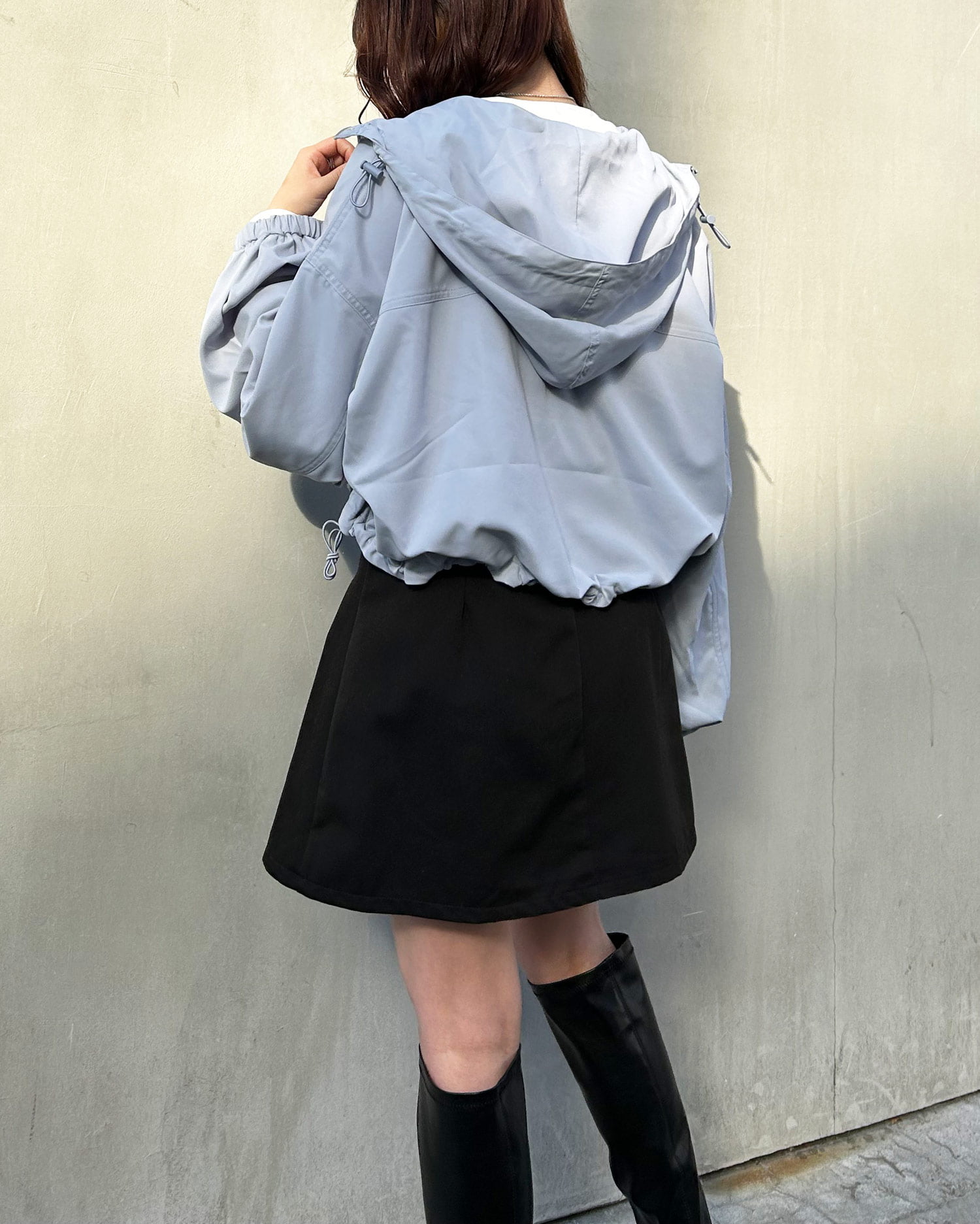 マウンテンパーカー　黒　レディース　INGNI