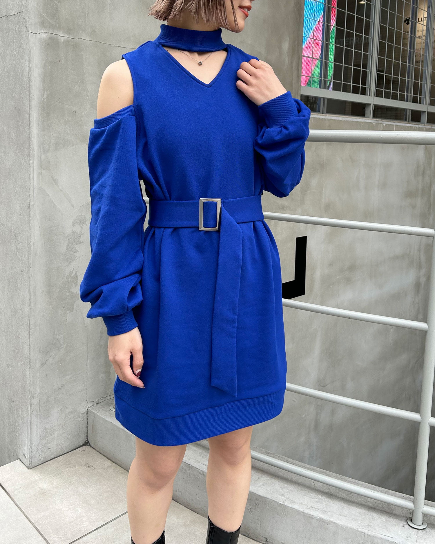 スウェット肩あきベルト付チュニック｜INGNI(イング) 公式通販
