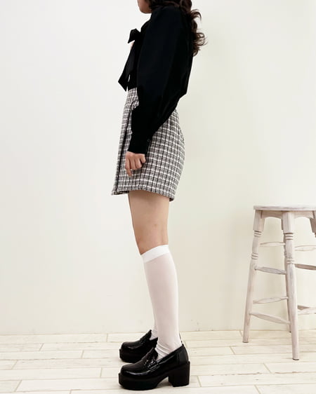 INGNI(イング) ボウタイ長袖/ブラウス クロ