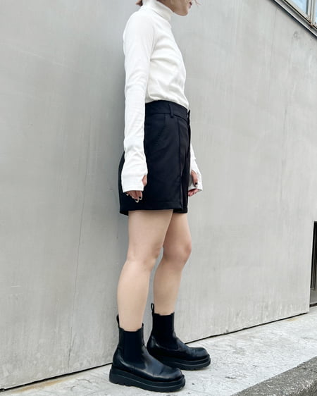 INGNI（イング） カットタートルトップス ｵﾌﾎﾜｲﾄ