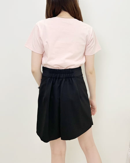 INGNI（イング） パールロゴちびTシャツ ﾋﾟﾝｸ