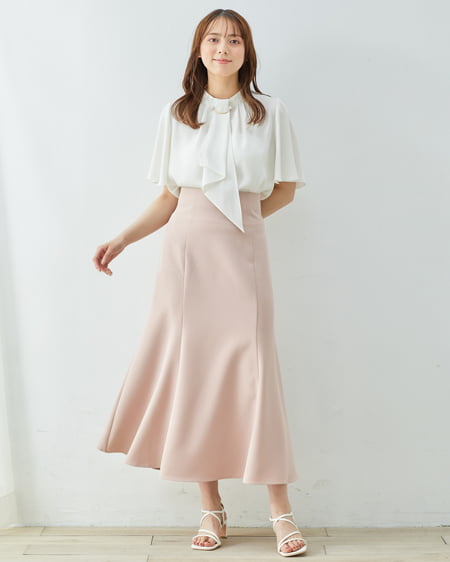 INGNI(イング) 【INGNI STORE限定セット】パールピン付ブラウス＋マーメイドスカート／SET