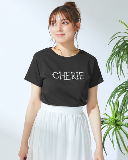 【着用動画あり】パールロゴちびTシャツ