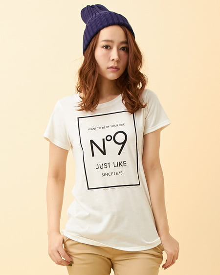 INGNI(イング) NO／半袖TシャツB オフホワイト