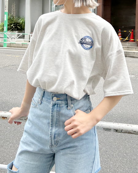 INGNI（イング） BACKサークルロゴチュニックTシャツ ｵｰﾄﾐｰﾙ