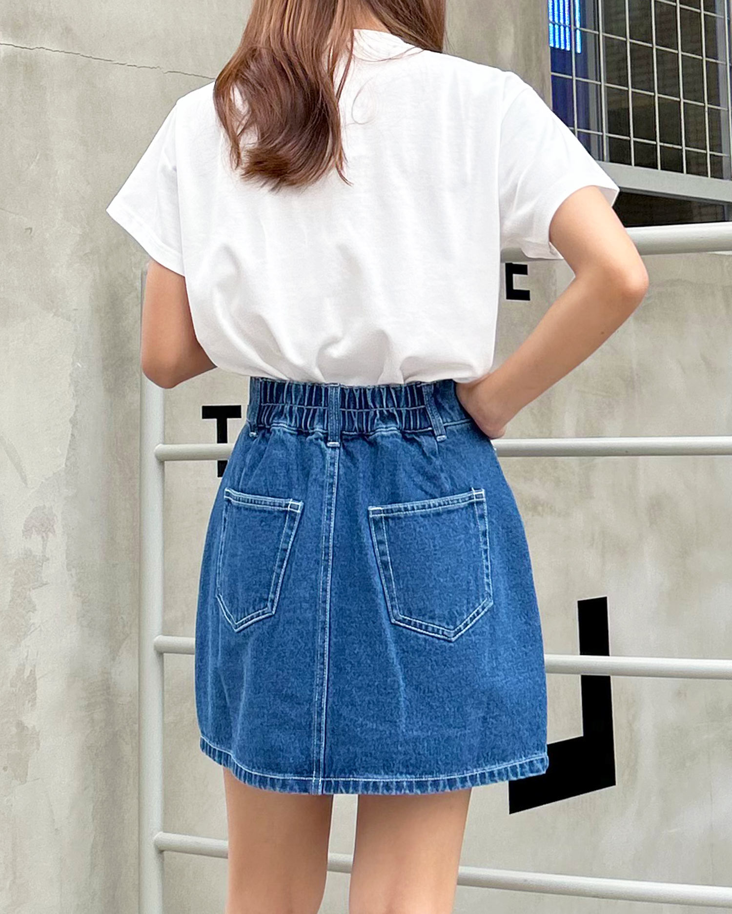 ビジュー付デニムミニスカート｜INGNI(イング) 公式通販｜INGNI