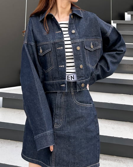 INGNI(イング) 裾ゴム/ロゴタンク オフクロ/ボーダー