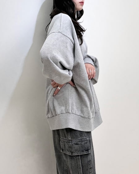 INGNI（イング） Backサークルチュニック ｸﾞﾚｰ