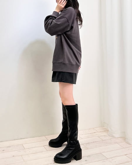 INGNI（イング） ヴィンテージカープリントプルオーバー ｽﾐｸﾛ