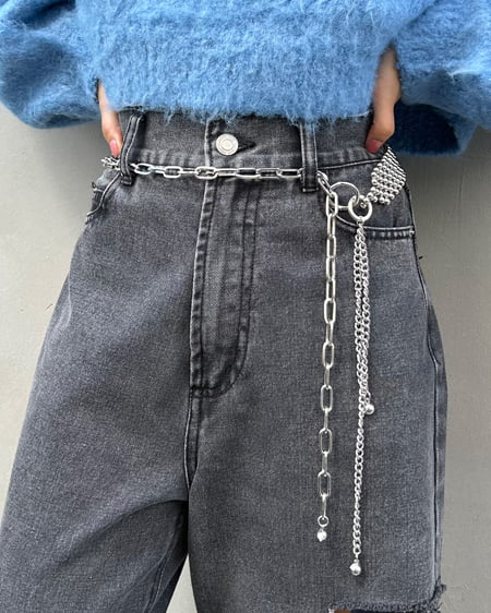 INGNI（イング） メッシュチェーンベルト ｼﾙﾊﾞｰ