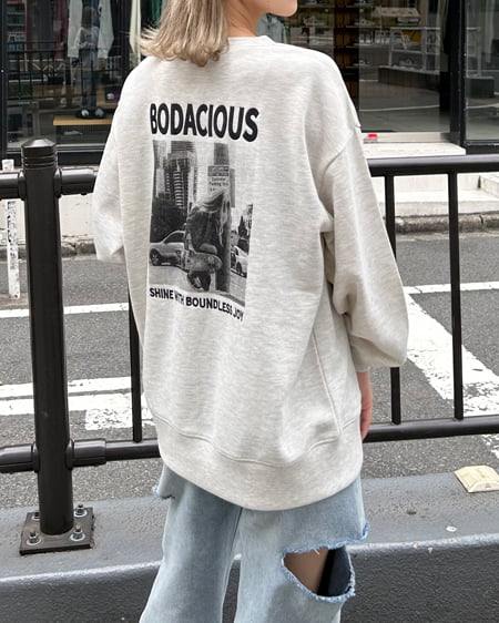 INGNI（イング） Back転写プルオーバー ｵｰﾄﾐｰﾙ