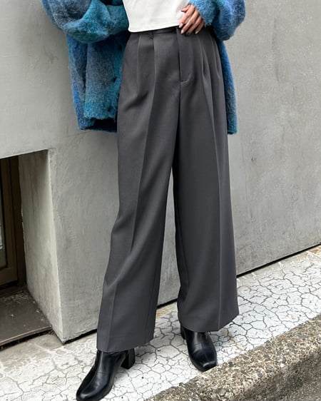 INGNI(イング) ワイドスラックス/パンツ グレー