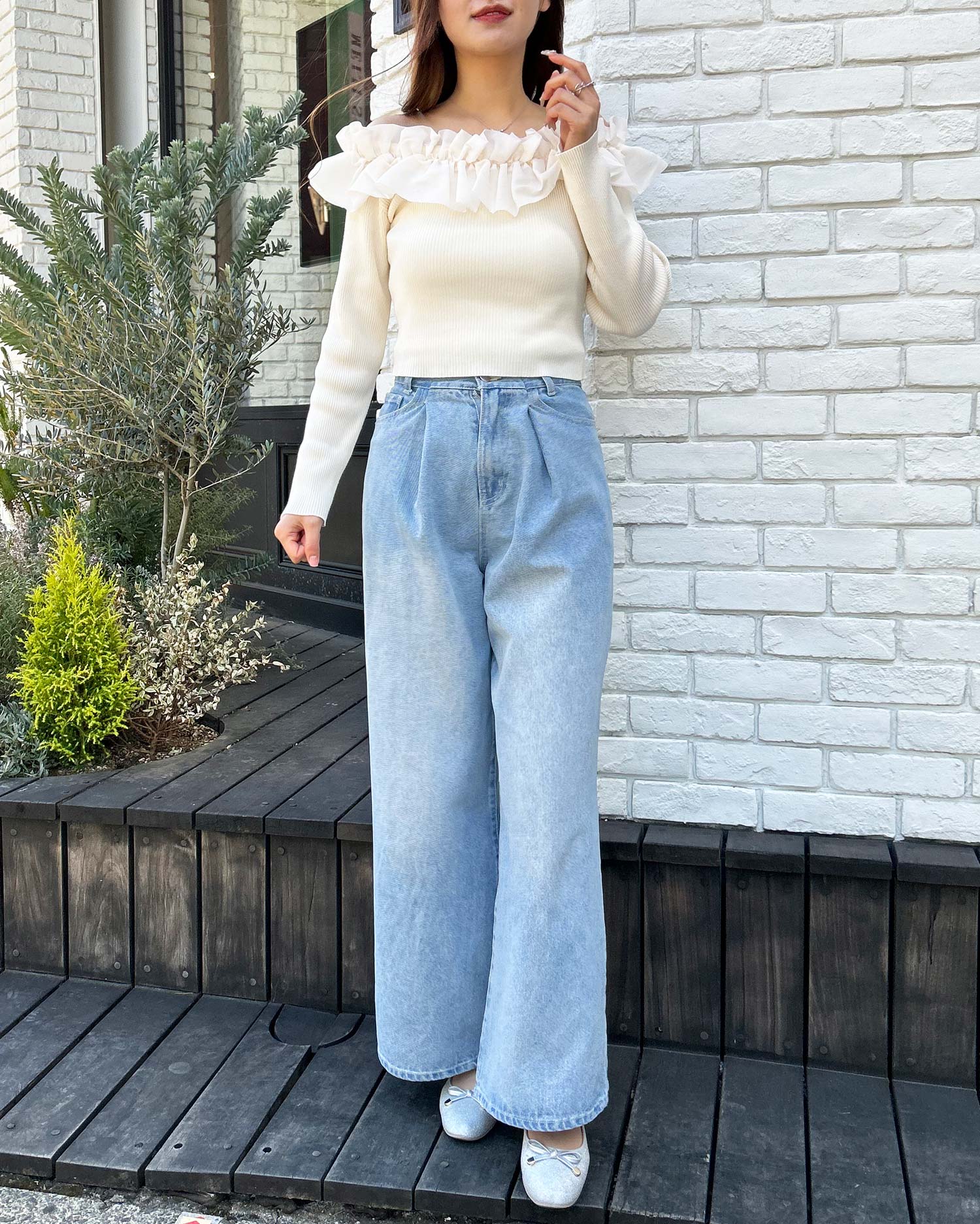 チュールカシュクールニット｜INGNI(イング) 公式通販｜INGNI STORE