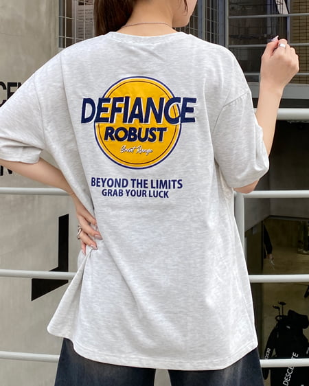 INGNI(イング) BackサークルロゴチュニックTシャツ ｵｰﾄﾐｰﾙ