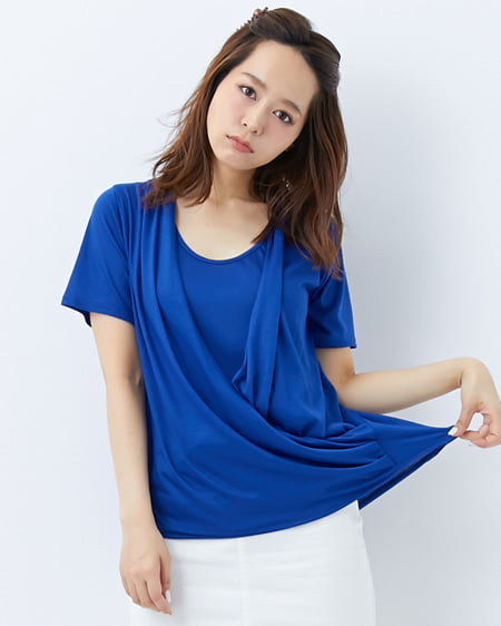 INGNI(イング) カシュクール／TOPS ｺｲﾌﾞﾙｰ