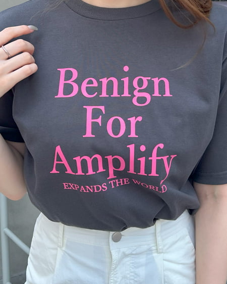 INGNI（イング） カラーレターロゴTシャツ ｽﾐｸﾛ/ﾋﾟﾝｸ