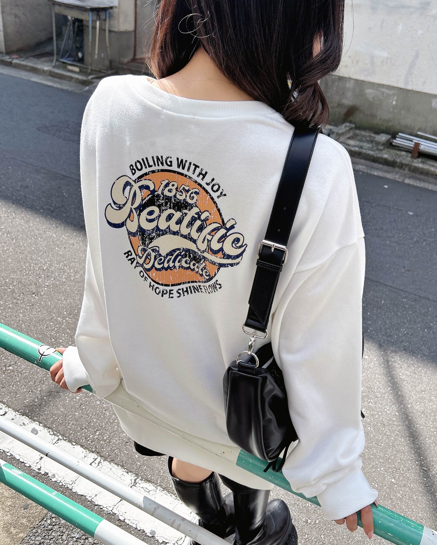 Backサークルスウェットチュニック|INGNI(イング) 公式通販 Backサークルスウェットチュニック|INGNI(イング) 公式通販