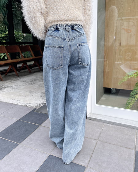 INGNI（イング） キラキラデニムパンツ ﾌﾞﾙｰ