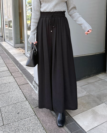 厚地ジョーゼットイージースカンツ|INGNI(イング) 公式通販 厚地ジョーゼットイージースカンツ|INGNI(イング) 公式通販