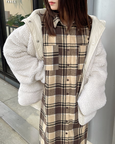 INGNI（イング） リバーシブルボア×キルトスタンドコート ｱｲﾎﾞﾘｰ