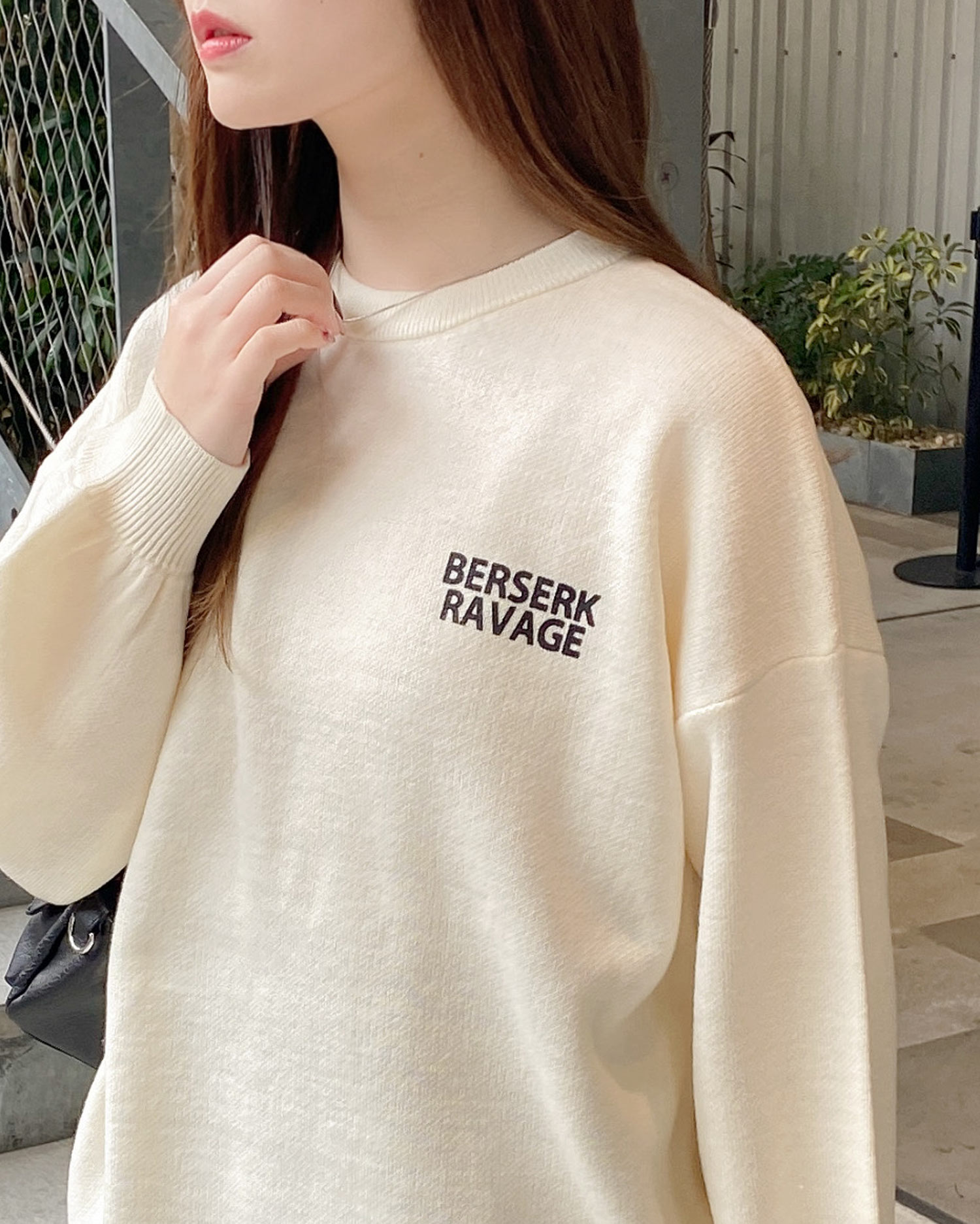 MEN'S 3D LOGO HALFZIP TOP（メンズ3Dロゴハーフジップトップ