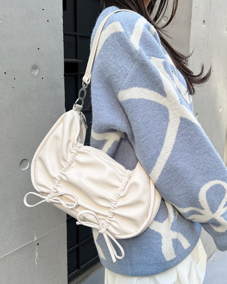 INGNI（イング） リボンギャザーショルダーバッグ ｱｲﾎﾞﾘｰ