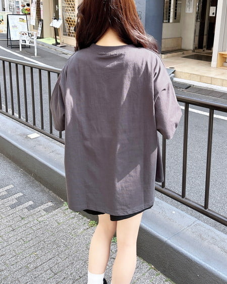 INGNI（イング） BearモチーフTシャツ ｽﾐｸﾛ