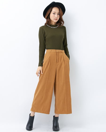 共ベルト付／ガウチョパンツ｜INGNI(イング) 公式通販｜INGNI STORE
