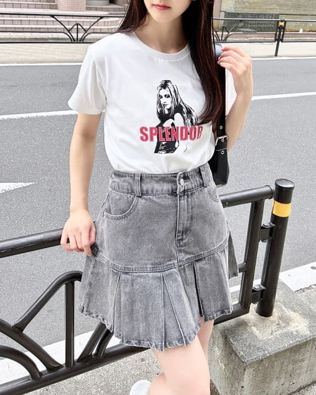 INGNI（イング） ガールロゴTシャツ ｵﾌﾎﾜｲﾄ