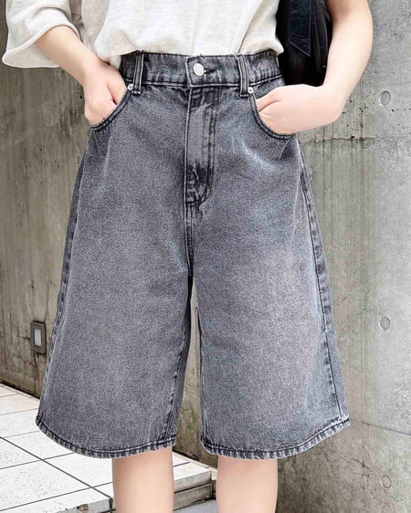 【5／20までの限定価格】デニムハーフパンツ