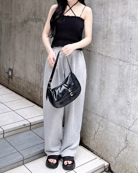 INGNI（イング） イージースウェットパンツ ｸﾞﾚｰ