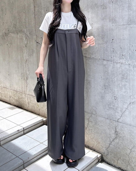 【5／27までの限定価格】ベアキャミサロペット