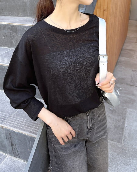 INGNI（イング） シアートップス ｸﾛ